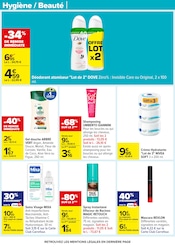 Déodorant Angebote im Prospekt "VENEZ GOÛTER AU MEILLEUR POUR DE BON !" von Carrefour auf Seite 66
