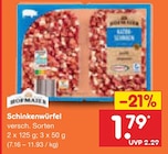 Netto Marken-Discount Halle - Schinkenwürfel Angebot im Prospekt Schinkenwürfel bei Netto Marken-Discount im Halle Prospekt für 1,79 €