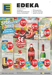 Aktueller EDEKA Prospekt mit Würstchen, "Aktuelle Angebote", Seite 1