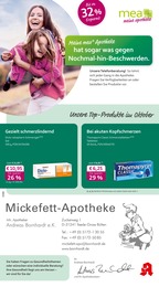 mea - meine apotheke Prospekt für Peine mit 4 Seiten mea - meine apotheke Prospekt für Peine: "Unsere Oktober-Angebote", 4 Seiten, 01.10.2025 - 31.10.2025