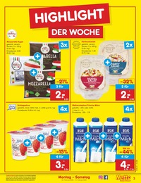 Milch Angebot im aktuellen Netto Marken-Discount Prospekt auf Seite 3