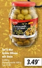 Grüne Oliven mit Stein im Angebot bei Lidl in Bremerhaven Grüne Oliven mit Stein Angebote von Sol & Mar bei Lidl Bremerhaven für 3,49 €