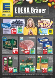 EDEKA Prospekt für Zschopau mit 28 Seiten EDEKA Prospekt für Zschopau: "Wir lieben Lebensmittel!", 28 Seiten, 15.06.2026 - 20.06.2026