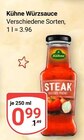 Aktuelles Würzsauce Steak Angebot bei GLOBUS in Rostock ab 0,99 €