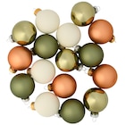 16 Weihnachtskugeln im Set für 4,99 € bei Ernstings family im Angebot 16 Weihnachtskugeln im Set im aktuellen Ernstings family Prospekt