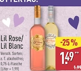 ALDI Nord Isenbüttel - Lil Rose/Lil Blanc Angebot im Prospekt Lil Rose/Lil Blanc bei ALDI Nord im Isenbüttel Prospekt für 1,49 €