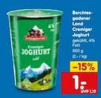 Cremiger Joghurt im Angebot bei Netto Marken-Discount in Schwäbisch Gmünd Cremiger Joghurt Angebote von Berchtesgadener Land bei Netto Marken-Discount Schwäbisch Gmünd für 1,00 €