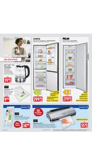 Kühlschrank im aktuellen E center Prospekt (Wiesbaden) Kühlschrank im E center Prospekt "Aktuelle Angebote" mit 78 Seiten (Wiesbaden)