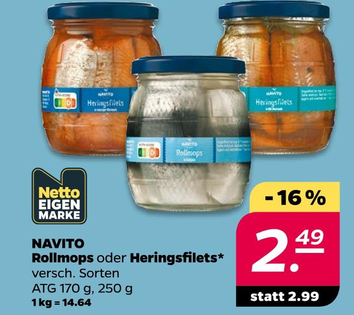 Rollmops oder Heringsfilets