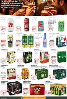 Bitburger im GLOBUS Prospekt "Aktuelle Angebote" mit 26 Seiten (Gießen)