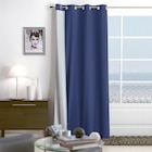 Rideau thermique anti-chaleur bleu marine dans le catalogue Décor Discount