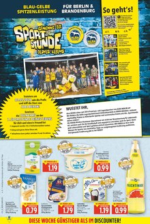 Milch im E center Prospekt "Aktuelle Angebote" mit 27 Seiten (Berlin)