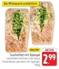 Aktuelles Lachsfilet mit Spargel Angebot bei EDEKA in Pforzheim ab 2,99 €