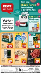 REWE Prospekt für Dinslaken mit 30 Seiten REWE Prospekt "Dein Markt" für Dinslaken, 30 Seiten, 13.01.2025 - 18.01.2025
