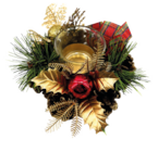 Bougeoir tartan doré en promo chez Maxi Bazar Bougeoir tartan doré dans le catalogue Maxi Bazar