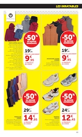 Promos Manteau Homme dans le catalogue "L'ANNIVERSAIRE GAGNANT DES MAGASINS U" de Hyper U Manteau Homme en promo dans le catalogue Hyper U à la page 49
