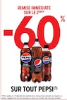 -60% remise immédiate sur le 2ème sur tout Pepsi à Intermarché dans Lagnes -60% remise immédiate sur le 2ème sur tout Pepsi à Intermarché dans Lagnes