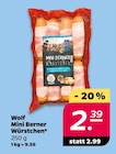 Netto mit dem Scottie Dresden - Mini Berner Würstchen Angebot im Prospekt Mini Berner Würstchen bei Netto mit dem Scottie im Dresden Prospekt für 2,39 €