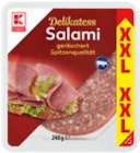 Salami oder Cervelat oder Katenrauchwurst von K-CLASSIC im aktuellen Kaufland Prospekt