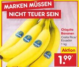 Bananen Angebote von Chiquita bei Netto Marken-Discount Ulm für 1,99 €