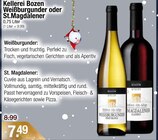Weißburgunder im Getränke City Prospekt Weißburgunder von Kellerei Bozen im aktuellen Getränke City Prospekt für 7,49 €