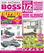 SB Möbel Boss Prospekt für Mönchengladbach mit 14 Seiten SB Möbel Boss Prospekt für Mönchengladbach: "Aktuelle Angebote", 14 Seiten, 26.07.2021 - 01.08.2021