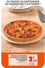 Tarte aux pommes ou tarte clafoutis aux pommes à 3,49 € dans le catalogue U Express