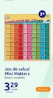 Jeu de calcul - Mini Matters en promo chez Action Angers à 3,29 €