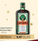 Kräuterlikör Angebote von Jägermeister bei Metro Gelsenkirchen für 11,25 €