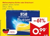 Butter oder Streichzart von Weihenstephan im aktuellen Netto Marken-Discount Prospekt für 0,99 €