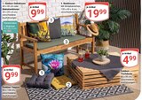 Outdoor-Dekokissen oder Matratzenkissen oder Bankkissen oder Sitzkissen oder Outdoor-Teppich oder Outdoor-Tischdecke Angebote bei GLOBUS Kaiserslautern für 4,99 €