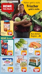REWE Prospekt für Mühlhausen mit 28 Seiten REWE Prospekt für Mühlhausen: "Dein Markt", 28 Seiten, 14.07.2025 - 19.07.2025