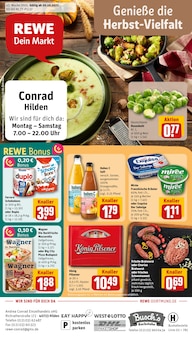 Aktueller REWE Prospekt für Hilden und Ungebung, Seiten zum blättern REWE Prospekt Dein Markt mit Seiten in Hilden und Umgebung