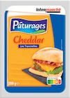 Les tranchettes cheddar - PÂTURAGES dans le catalogue Intermarché Super
