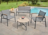 Salon de jardin frasne en promo chez Super U Auchel à 119,00 €