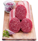 Zwiebelmettwurst im REWE Prospekt Zwiebelmettwurst von im aktuellen REWE Prospekt für 1,79 €