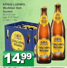 Weißbier Hell, Dunkel Angebote von König Ludwig bei Getränke Paradies Hamm für 14,99 €