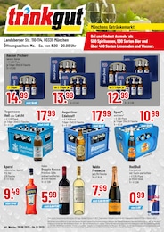Trinkgut Prospekt "Münchens Getränkemarkt!", 4 Seiten, 29.09.2025 - 04.10.2025