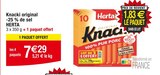 Knacki original -25 % de sel - HERTA dans le catalogue Cora