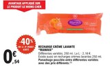 Recharge Crème Lavante - MANAVA à 0,54 € dans le catalogue E.Leclerc