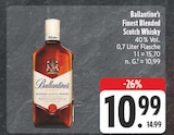 Finest Blended Scotch Whisky von Ballantine's im aktuellen E center Prospekt für 10,99 €