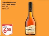 Weinbrand im Angebot bei GLOBUS in Neunkirchen Weinbrand Angebote von Chantré bei GLOBUS Neunkirchen für 6,00 €