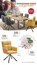 Aktueller Polstermöbel Fischer Prospekt mit Esstisch, "Spektakuläre Neueröffnung", Seite 25