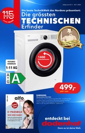 dodenhof TechnikWelt Elektromärkte Prospekt der aktuellen Woche mit 8 Seiten, gültig von 02.11.2025 bis 08.11.2025, in Sottrum und Umgebung Aktueller dodenhof TechnikWelt Elektromärkte Prospekt in Sottrum und Umgebung, "Top Angebote" mit 8 Seiten, 02.11.2025 - 08.11.2025
