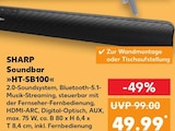 Soundbar im Angebot bei Kaufland in Bornheim Soundbar Angebote von SHARP bei Kaufland Bornheim für 49,99 €