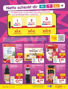 Zucker im aktuellen Netto Marken-Discount Prospekt (Saarbrücken) Zucker im Netto Marken-Discount Prospekt "Aktuelle Angebote" mit 60 Seiten (Saarbrücken)