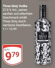 Vodka im Angebot bei GLOBUS in Krefeld Vodka Angebote von Three Sixty bei GLOBUS Krefeld für 9,79 €