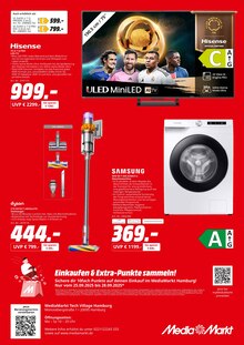 Waschmaschine im MediaMarkt Saturn Prospekt "GROSSE GEBURTSTAGSFEIER" mit 12 Seiten (Hamburg)