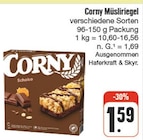 nah und gut Theisseil - Müsliriegel Angebot im Prospekt Müsliriegel bei nah und gut im Theisseil Prospekt für 1,59 €