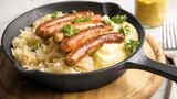 Original Nürnberger Rostbratwürste mit Sauerkraut und Kartoffelstampf im Angebot bei porta Möbel in Dessau-Roßlau Original Nürnberger Rostbratwürste mit Sauerkraut und Kartoffelstampf Angebote bei porta Möbel Dessau-Roßlau für 4,90 €